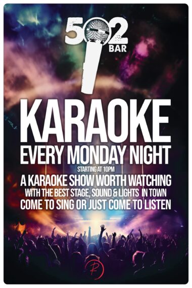 Monday Night Karaoke at 502 Bar