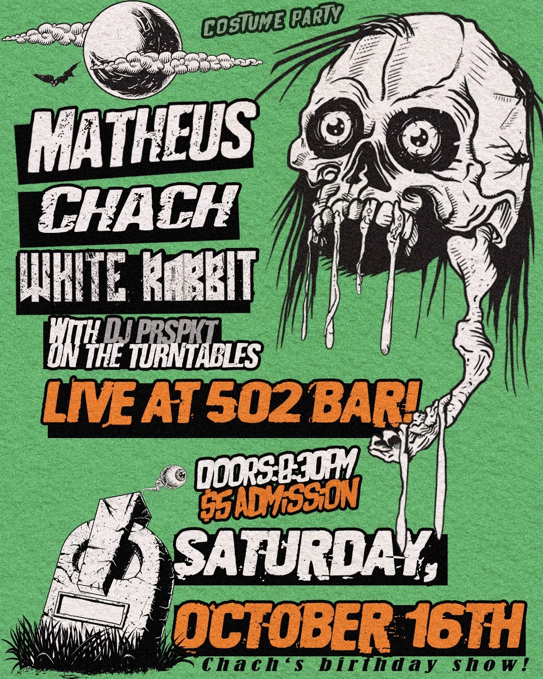Matheus Chach White Rabbit at 502 Bar San Antonio