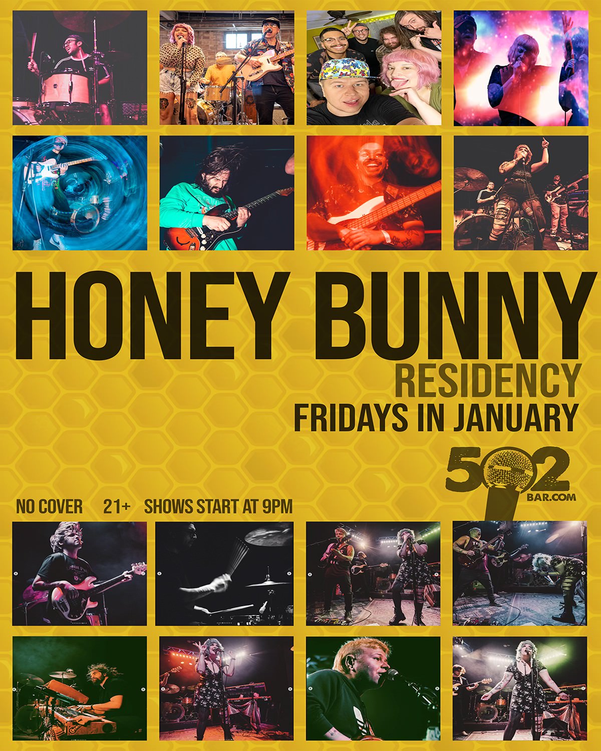 HoneyBunny live at 502 Bar