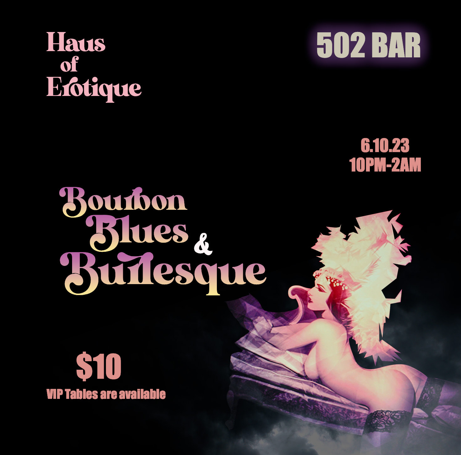 Haus of Erotique at 502 Bar